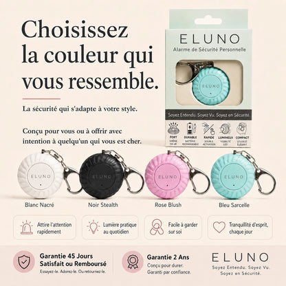 Alarme de Sécurité Personnelle & Lumière (2 en 1)